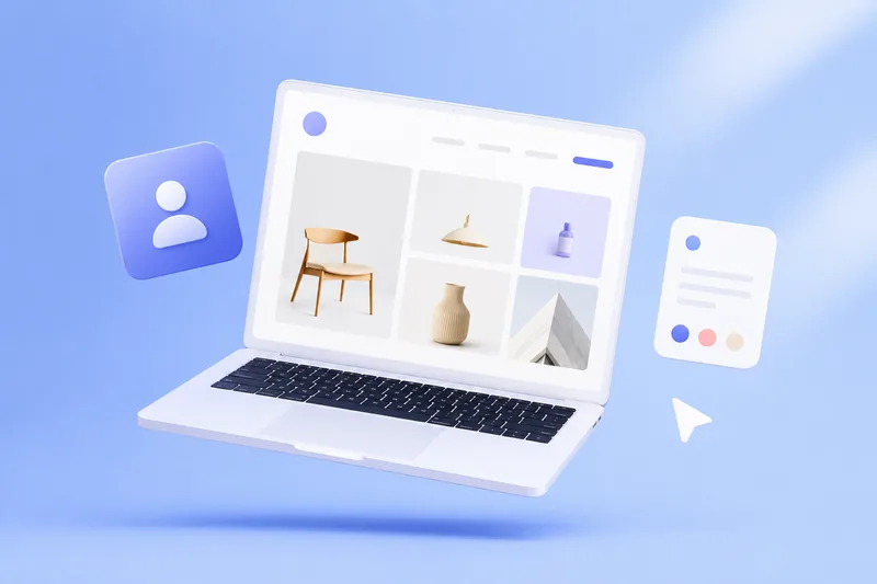 Portfolio website design by Currently Trending